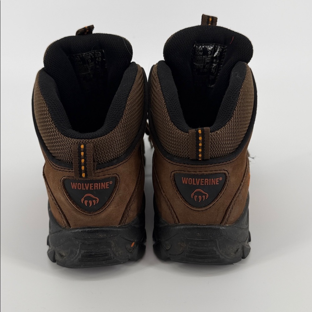Wolverine Mens Hudson Steel Toe Work 6” Lace Up Leather Boots Mens Size 10M - Picture 4 of 11